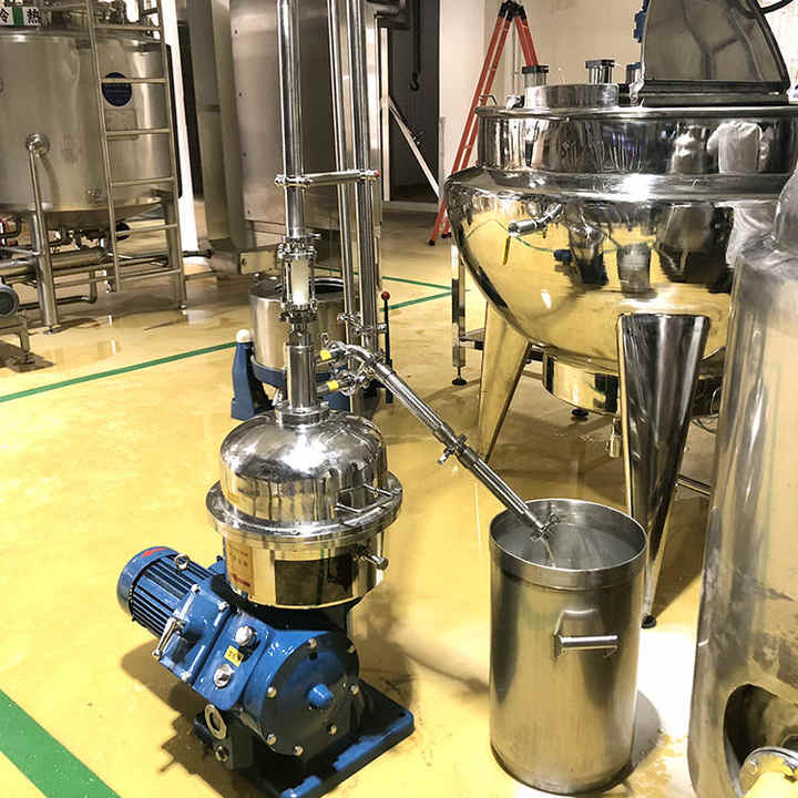 Industrial dairy milk butter mixer mixing unit ghee production line