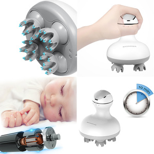 Hot Sale Handheld Draadloze Diepe Spier Vibrerende Oplaadbare 3d Hoofdhuid Hoofd <span class=keywords><strong>Massager</strong></span> Voor <span class=keywords><strong>Machine</strong></span> - Product Image 6