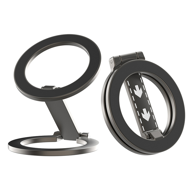 Popular Things to Sell Custom Logo Magnetic Cell Mobile Phone Ring Holder for Magsafe Iphone 16 Pro Maxring Stand Function