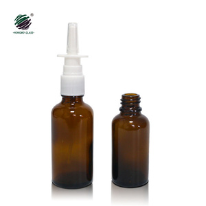 Flacon pulvérisateur en verre 5ml 10ml 20ml vide transparent pour rhinite <span class=keywords><strong>anti</strong></span>-<span class=keywords><strong>allergie</strong></span> avec embout pointu et pompe pulvérisatrice - Product Image 3