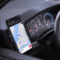 Support de téléphone pour voiture Lamicall C2, installation facile, fixation sur grille d'aération, rotation à 360°, support mains libres pour smartphone, GPS, accessoires essentiels