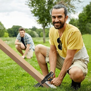 Fixations métalliques pour balançoires, adaptées à la réparation et aux fixations d'ancres pour clôtures en <span class=keywords><strong>bois</strong></span> - Product Image 4
