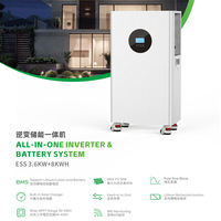 YONGJIADA Sistema de Almacenamiento de Energía Solar para el Hogar con Inversor Integrado en la Computadora 3.6KW 6KW 12KWESS 8kWh 16kWh 30kWh 220V Fuera de Red LiFePo4 Sólido