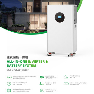 YONGJIADA Al-in-Computer 3.6KW 6KW 12KWESS Sistema di accumulo solare domestico con inverter 8kWh 16kWh 30kWh 220V Off-Grid LiFePo4 Solido - Product Image 3