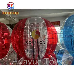 Kiddie Toys Inflatable Knocker Outdoor Team Stress Bubble Football Soccer Ball For Sale