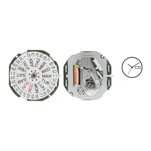 标准风格不锈钢材料日本制造手表石英机芯2105模型准备发货