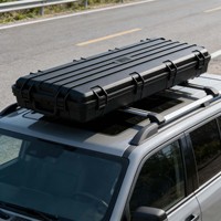Valise de transport robuste et portable avec roulettes pivotantes, antichoc, résistante à la poussière, en plastique rigide scellé, OEM IP65, pour usage extérieur