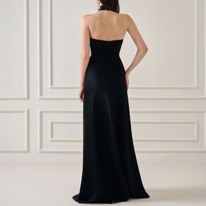 Best Selling Elegant Women's <b>Dress</b> BELNI SILK SATIN LONG <b>DRESS</b> A Line Maxi Style Custom Label Women's Fashion Clothing - Product Image 5