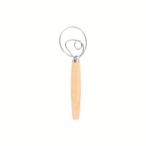 Fouet manuel en acier inoxydable personnalisé pour la pâte à pain hollandais et danois, outil de mélange pour la pâtisserie - Product Image 3