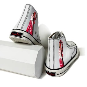 Botas de Tobillo con Cordones de Cuero Genuino Blanco para Hombre, Hechas a Mano en China, Personalizadas, con Logotipo, Lujosas, Ligeras, para Verano y Otoño - Product Image 6
