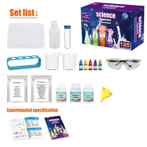 Kit de laboratorio de ciencias STEAM Juguetes para niños Juguete educativo temprano Kit de experimentos de <span class=keywords><strong>ciencia</strong></span> Regalo de Química sorpresa - Product Image 2