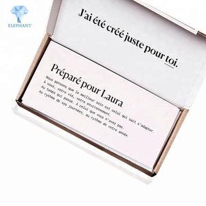Boîte d'emballage personnalisée en carton ondulé pliable pour produits cosmétiques et soins de la peau, gloss à lèvres, vente chaude - Product Image 3