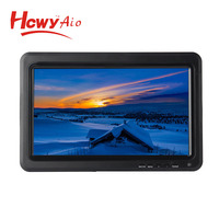 Barato 10 pulgadas 12V VGA BNC AV puertos LED Monitor para pantalla de cajero de computadora