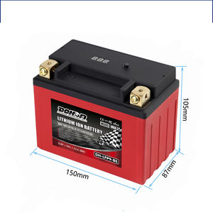 モーターサイクルリチウム電池12Vスタートモーターサイクルスタートバッテリースタートバッテリー - Product Image 1