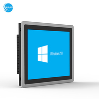 Precio barato PC industrial todo en uno con IP65 10,4 "12,1" 21,5 "Panel de monitor táctil Android OS VGA Pantalla I3 I5 I7 Características