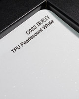 Película de Vinilo TPU GAPPRO Blanco Perlado Resistente a los Rayos UV, con Cambio de Color Perla, Alto Brillo, para Envoltura de Carrocería de Automóviles