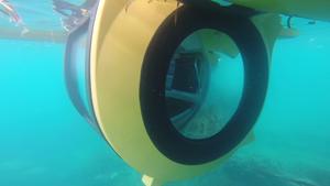 2022 nuevo barco pontón híbrido submarino de aluminio a la moda para ver bajo el agua productos deportivos y de entretenimiento - Product Image 5