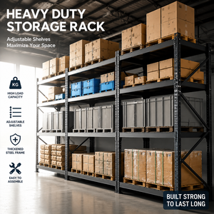 <span class=keywords><strong>Étagère</strong></span> de stockage de matériel à <span class=keywords><strong>charge</strong></span> <span class=keywords><strong>lourde</strong></span>, taille personnalisable, solution de stockage complète pour les entreprises de fabrication de machines - Product Image 1