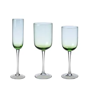 Gelas Minum Kaca Buatan Tangan Desain Unik/Piala/Kaca Anggur Merah/Kacamata Minum