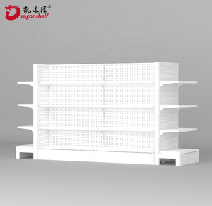 Étagères de supermarché robustes, multifonctionnelles, à double face, vente directe d'usine, prix bas pour les épiceries - Product Image 3