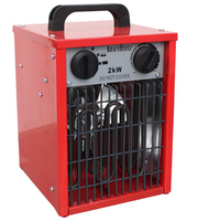 Souffleur d'air chaud de bureau intérieur 2KW Ventilateur électrique portable industriel Chauffage
