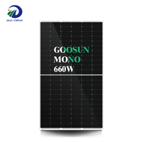 Modules photovoltaïques PERC 2024 650W 655W 660W 665W 670W Panneau solaire mono 182mm Panneaux d'alimentation monocristallins