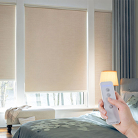 STARDECO – stores roulants en Polyester à télécommande électrique automatique, stores motorisés, stores roulants Wifi pour fenêtre