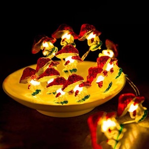 Christmas Santa Sleigh Plane <b>LED</b> <b>Light</b> Strings Warm White Indoor Outdoor Decoration 2700K Plastic IP44 - Product Image 4