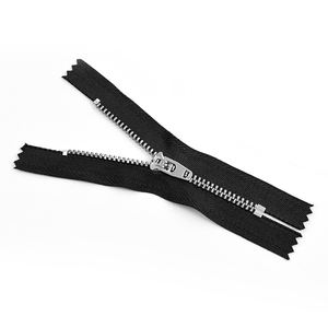 3 # Zip Jeans <span class=keywords><strong>Siper</strong></span> Kcc Gcc Cremallera de metal con acero inoxidable 4 YG Slider Jacket Zip H Shape Bottom Stop Metal 4 YG 430 SS Cremallera - Product Image 2