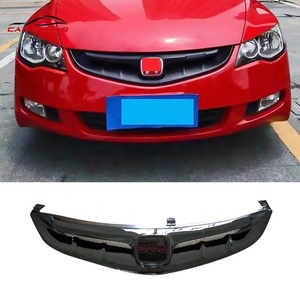 กระจังหน้ารถยนต์ Carworld สำหรับ FD2 ปี 2006-2011 ทำจากพลาสติก ABS สีดำด้าน ขนาด 110x40x30 มม. อุปกรณ์ตกแต่งรถยนต์ - Product Image 3