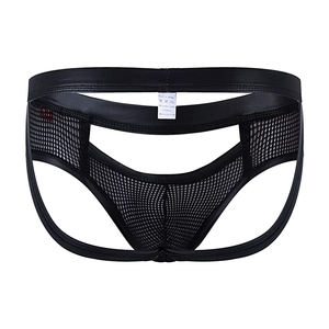 Vente chaude Érotique Hommes Jockstraps Couleur Personnalisée En Vrac Sexy Sous-Vêtements Plus La Taille 2XS-6XL Grande Poche Respirant Tricoté Couleur Personnalisée - Product Image 5