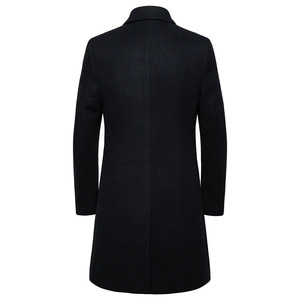 Autunno e inverno nuovo cappotto di lana da <span class=keywords><strong>uomo</strong></span> di vendita caldo lungo <span class=keywords><strong>Trench</strong></span> maschile all'ingrosso - Product Image 6
