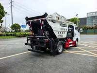 Camion compacteur de déchets autochargeur Dongfeng 3CBM 4x2 manuel, étanche, mini véhicule de collecte des déchets scellé