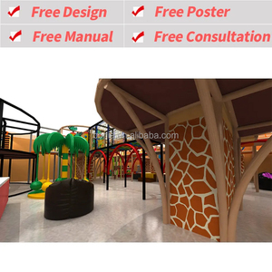 Parque Infantil Interior Seguro, Equipo de Juego Suave para Niños, Parque Infantil Comercial con Piscina de Pelotas y Túnel - Product Image 2