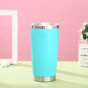 Vacuum Insulated 20oz Stainless Steel Tumbler with <b>Lid</b> <b>Straw</b> Laser Engraved Custom Logo Double Wall <b>Cup</b> - Product Image 6