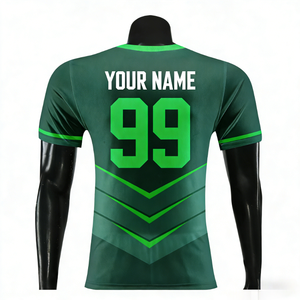 Abbigliamento di Alta Qualità per Football Americano e <span class=keywords><strong>Calcio</strong></span>, Maglie Personalizzate con Stampa Digitale, 100% Poliestere, Asciugatura Rapida, Antibatterico, Unisex XL - Product Image 1