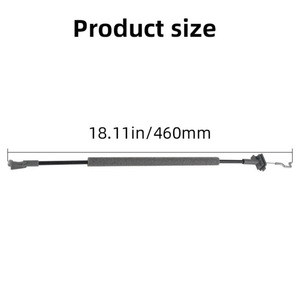 Vauxhall Vectra C Signum Front Door <b>Lock</b> <b>Cable</b> 13231174 Steel Replacement Part - Product Image 3