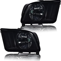 Ensemble de phares compatible avec Ford Mustang 2005 2006 2007 2008 2009 Pare-chocs Phares