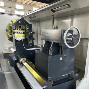 Shenzhong <span class=keywords><strong>CNC</strong></span> <span class=keywords><strong>Lathe</strong></span> với thủy lực <span class=keywords><strong>Chuck</strong></span> 1250mm Swing trên giường ck61125 755mm hướng dẫn đường sắt GSK/knd/Siemens hệ thống - Product Image 4