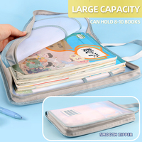 Sac à dos transparent à fermeture éclair pour enfants, sacs à main de haute qualité, sacs cadeaux avec logo, classeur de documents pas cher