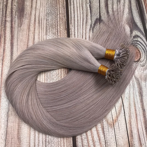 Jasminebeauty Keratin U Tip Hair <b>Extension</b> Pre Bond <b>Nail</b> Tip Hot Sale Hair Human Hair <b>Extensions</b> - Product Image 4