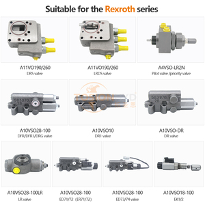 A11V095 A11V0130 A11V0145 LRDS วาล์วแรงดันคงที่แบบทางเดียว 1/4 นิ้วการเชื่อมต่อพอร์ตสำหรับปั๊มไฮดรอลิกเร็กซ์รอธ(ยี่ห้อโทชั่น) - Product Image 5