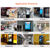 Samidisplay Écran interactif multi-touch rotatif de 55 pouces 4K, kiosque numérique pour affichage publicitaire