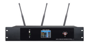 Sistema de Conferencia Inalámbrico con Sensor Infrarrojo EIF850, Sistema de Audio Profesional USB, Batería Recargable, Micrófono de Escritorio Tipo Escopeta - Product Image 2