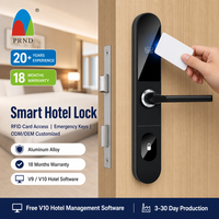 Cerradura Inteligente para Puerta de Hotel, Delgada, Europea, de Aleación de Aluminio, con Cerradura de Embutir 3585 4585, Antirrobo, para Uso en Hoteles y Apartamentos