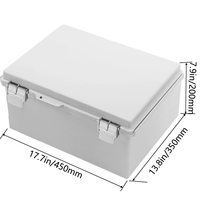 Boîtier Étanche en Plastique IP67, Boîte de Jonction Étanche, Boîtier Électrique Extérieur Durable pour Instruments Électroniques - Vente Chaude