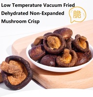 Verschillende Smaken Gedroogde Knapperige Champignonzoutpeper/Zwarte Truffel/Originele Smaken Vacuüm Gebakken Gedroogde Knapperige Paddenstoel