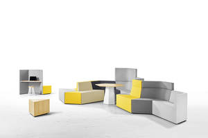 समकालीन हीरा संयोजन चमड़े कार्यालय सोफे ने आधुनिक कपड़े घर कार्यालय स्वागत फर्नीचर पर्यावरण के अनुकूल भंडारण - Product Image 4