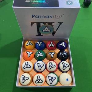 Pinasfei 12A Standard seize couleurs boules de <span class=keywords><strong>billard</strong></span> en résine <span class=keywords><strong>billard</strong></span> boules de <span class=keywords><strong>billard</strong></span> à vendre boule de cristal TV pour <span class=keywords><strong>billard</strong></span> - Product Image 1