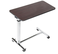 Table de lit médicale réglable en hauteur, mobile et pliable avec roulettes pour personnes âgées, patients, usage domestique et hospitalier